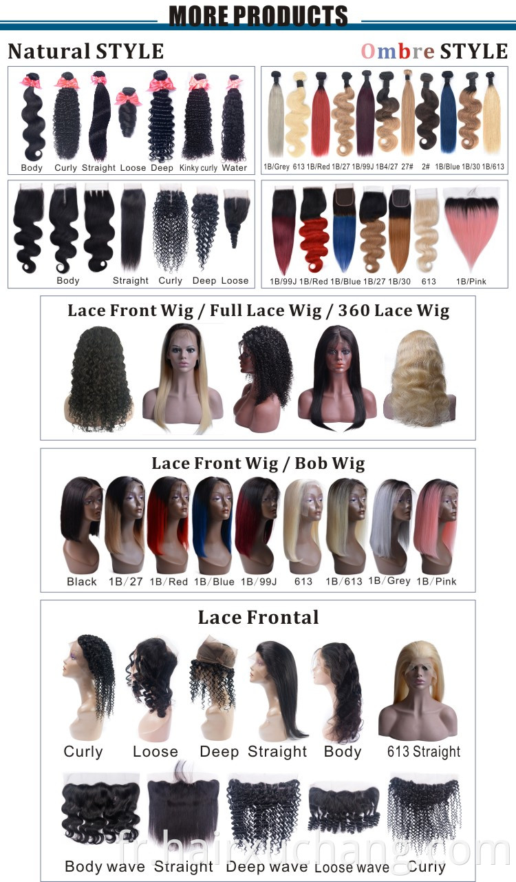 Coiffes humaines vierges crues 360 Wig Vendeur Cuticule alignée Asie du Sud-Est jeune fille Water Wave 360 ​​Lace Wigs